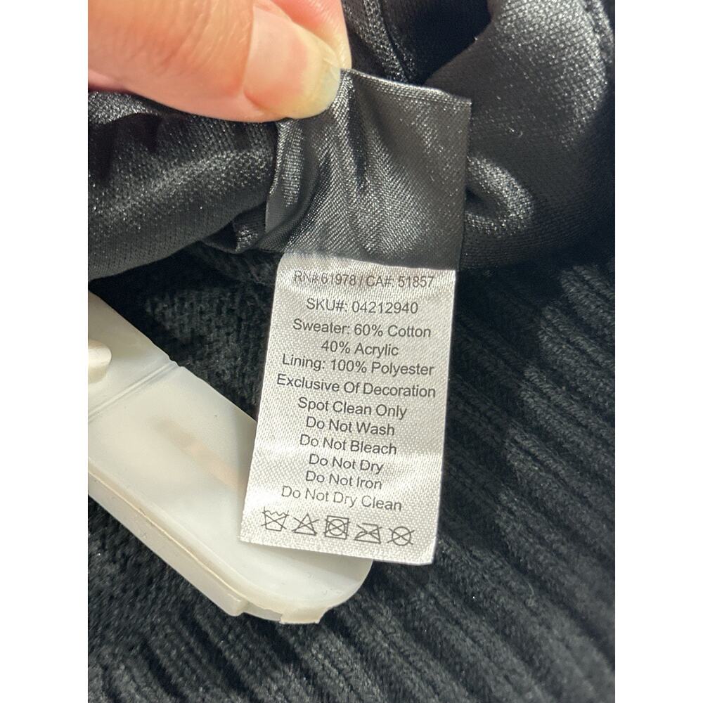 Spencer’s Ghost Face Just the Tip Light Up Sweater XL Scream Horror Christmas - Picture 12 of 13